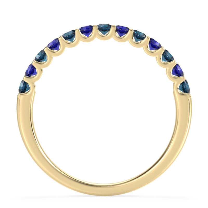 U Prong Half Eternity Shubra Band