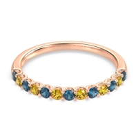 U Prong Half Eternity Shubra Band