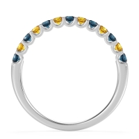 U Prong Half Eternity Shubra Band