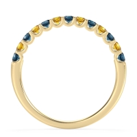 U Prong Half Eternity Shubra Band