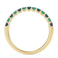 U Prong Half Eternity Shubra Band