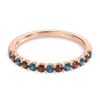 U Prong Half Eternity Shubra Band