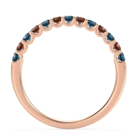 U Prong Half Eternity Shubra Band