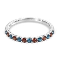 U Prong Half Eternity Shubra Band