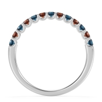 U Prong Half Eternity Shubra Band