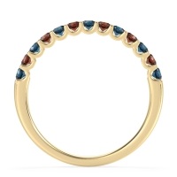 U Prong Half Eternity Shubra Band