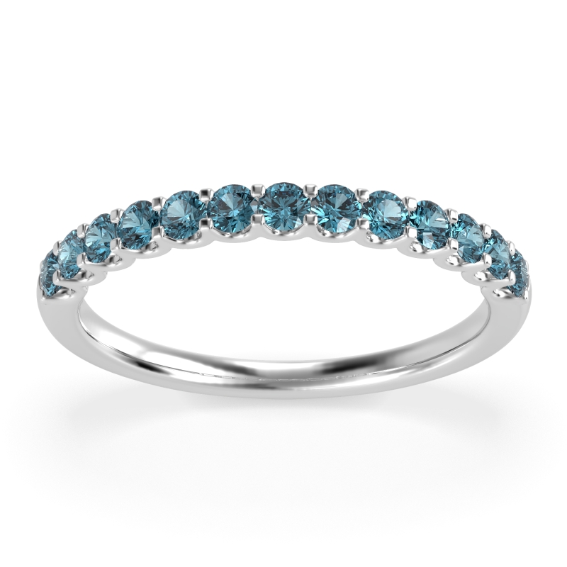 U Prong Half Eternity Shubra Band