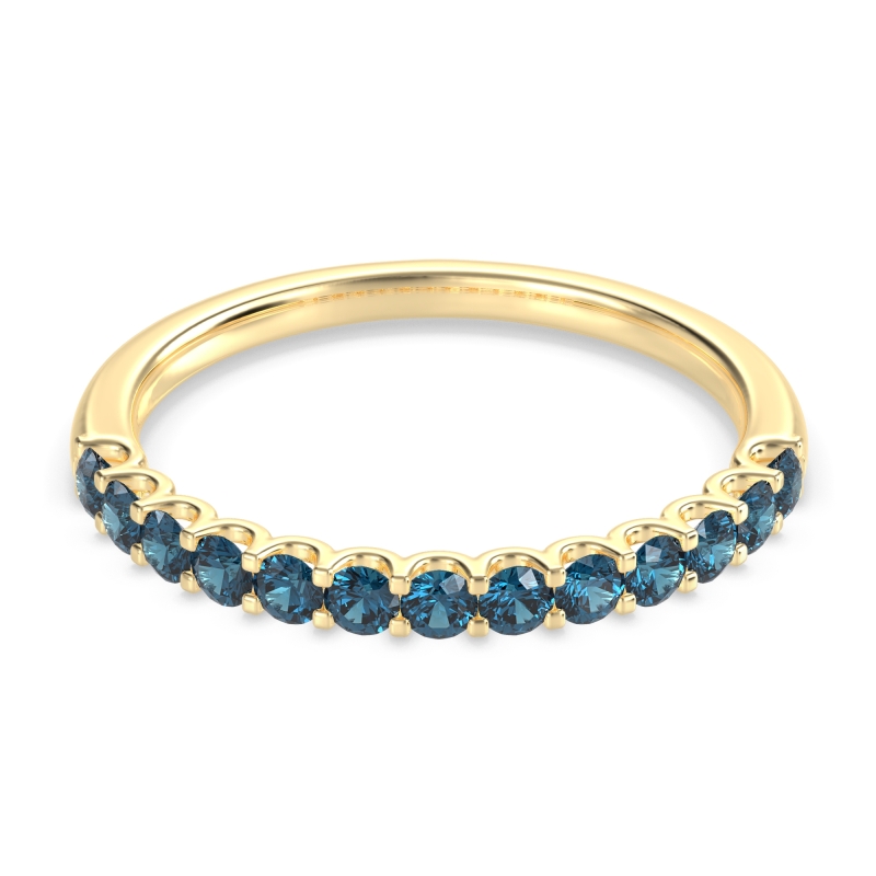 U Prong Half Eternity Shubra Band