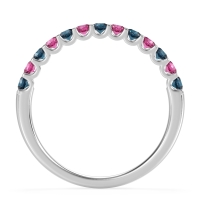 U Prong Half Eternity Shubra Band