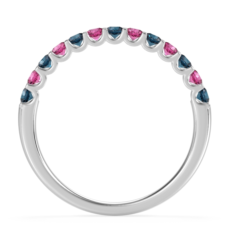 U Prong Half Eternity Shubra Band