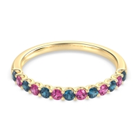 U Prong Half Eternity Shubra Band