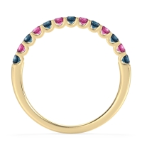 U Prong Half Eternity Shubra Band