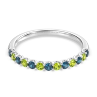 U Prong Half Eternity Shubra Band