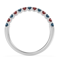 U Prong Half Eternity Shubra Band