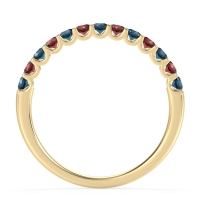 U Prong Half Eternity Shubra Band