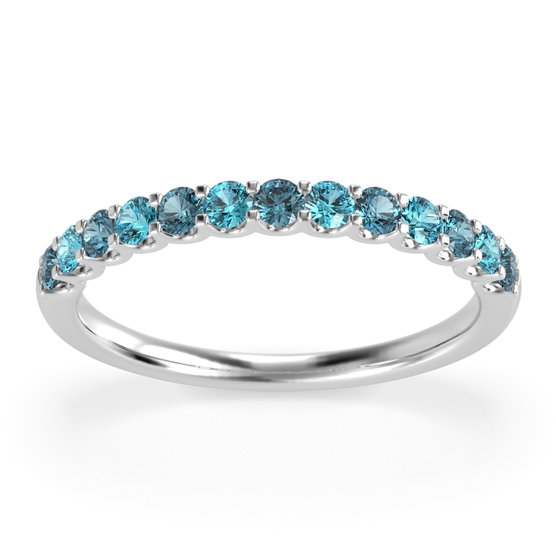 U Prong Half Eternity Shubra Band