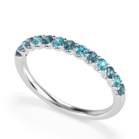 U Prong Half Eternity Shubra Band