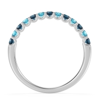 U Prong Half Eternity Shubra Band