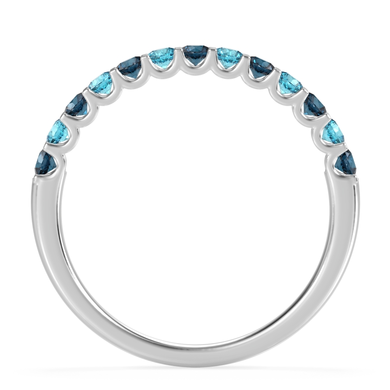 U Prong Half Eternity Shubra Band