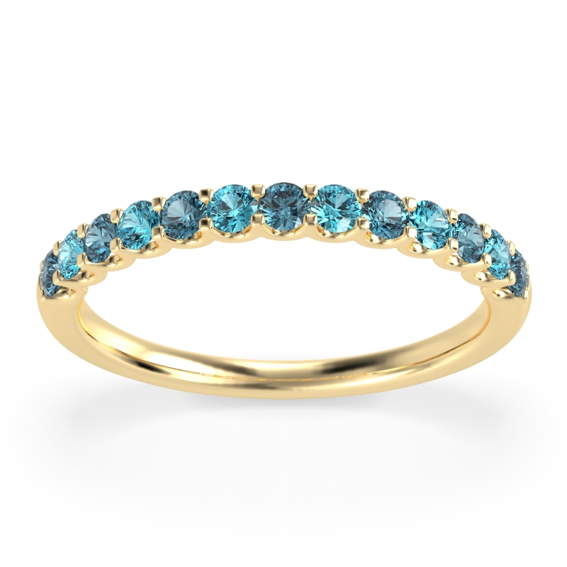 U Prong Half Eternity Shubra Band
