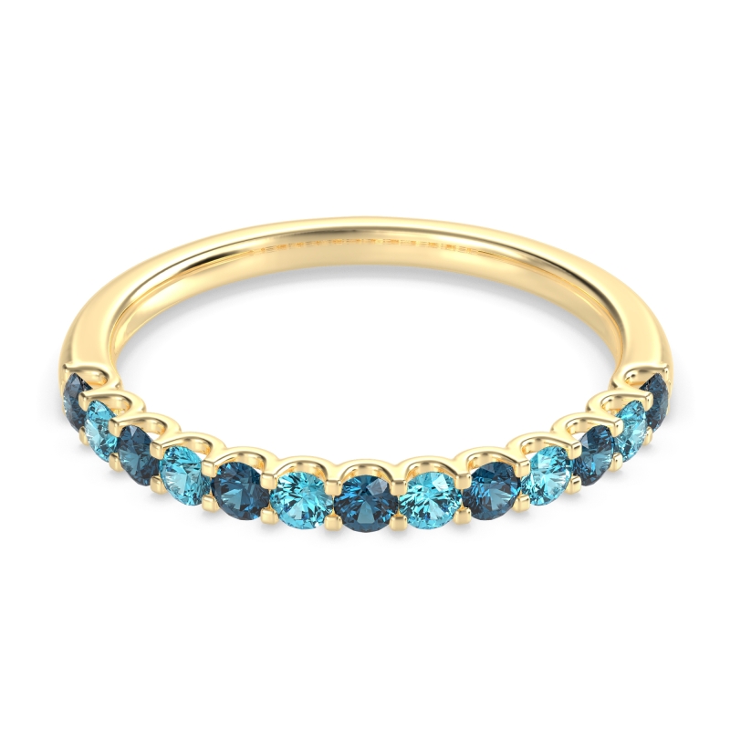 U Prong Half Eternity Shubra Band