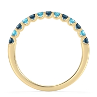 U Prong Half Eternity Shubra Band