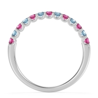U Prong Half Eternity Shubra Band