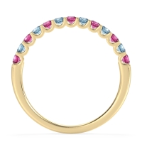 U Prong Half Eternity Shubra Band