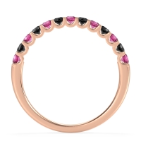 U Prong Half Eternity Shubra Band