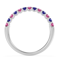 U Prong Half Eternity Shubra Band