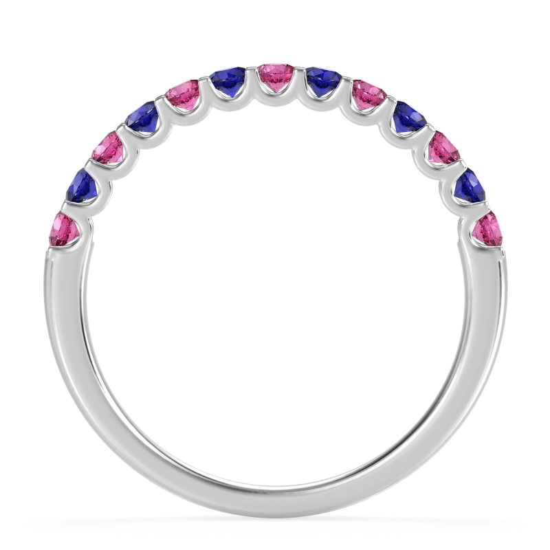 U Prong Half Eternity Shubra Band