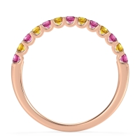 U Prong Half Eternity Shubra Band