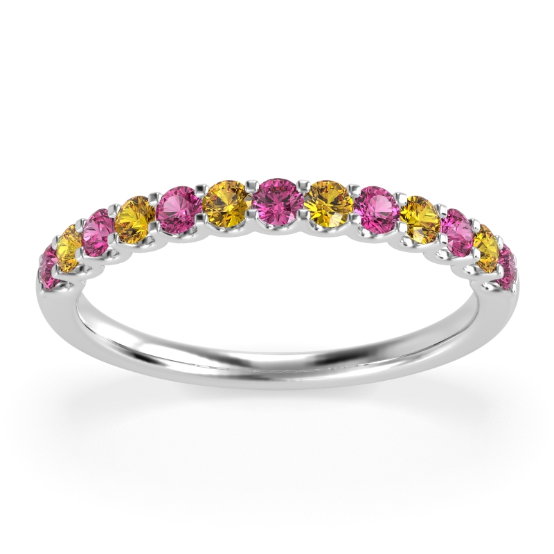 U Prong Half Eternity Shubra Band