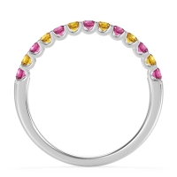 U Prong Half Eternity Shubra Band