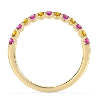 U Prong Half Eternity Shubra Band