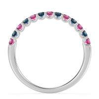 U Prong Half Eternity Shubra Band