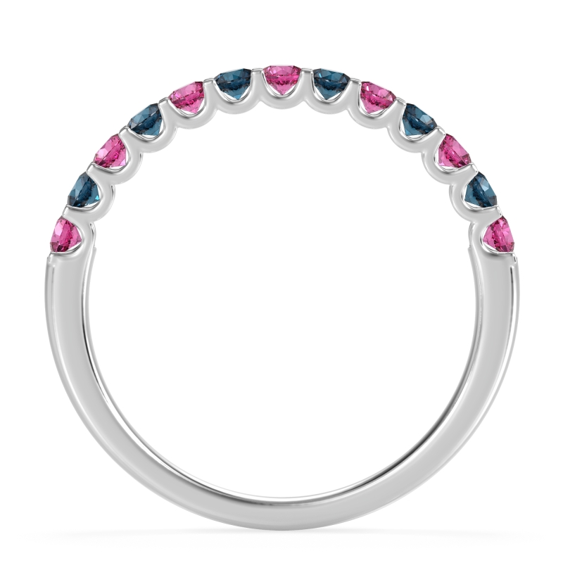 U Prong Half Eternity Shubra Band