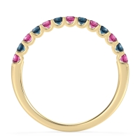U Prong Half Eternity Shubra Band