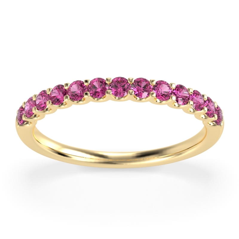 U Prong Half Eternity Shubra Band