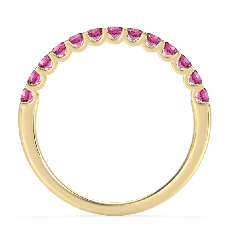 U Prong Half Eternity Shubra Band