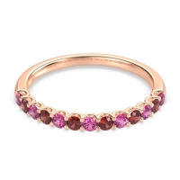 U Prong Half Eternity Shubra Band