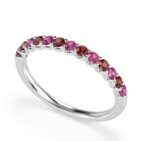 U Prong Half Eternity Shubra Band