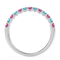 U Prong Half Eternity Shubra Band