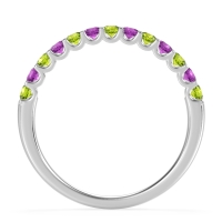 U Prong Half Eternity Shubra Band