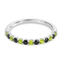 U Prong Half Eternity Shubra Band