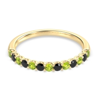 U Prong Half Eternity Shubra Band