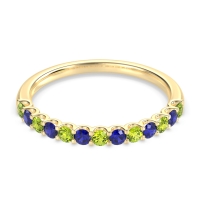 U Prong Half Eternity Shubra Band