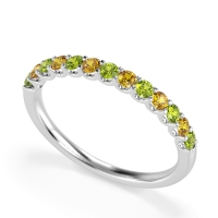 U Prong Half Eternity Shubra Band