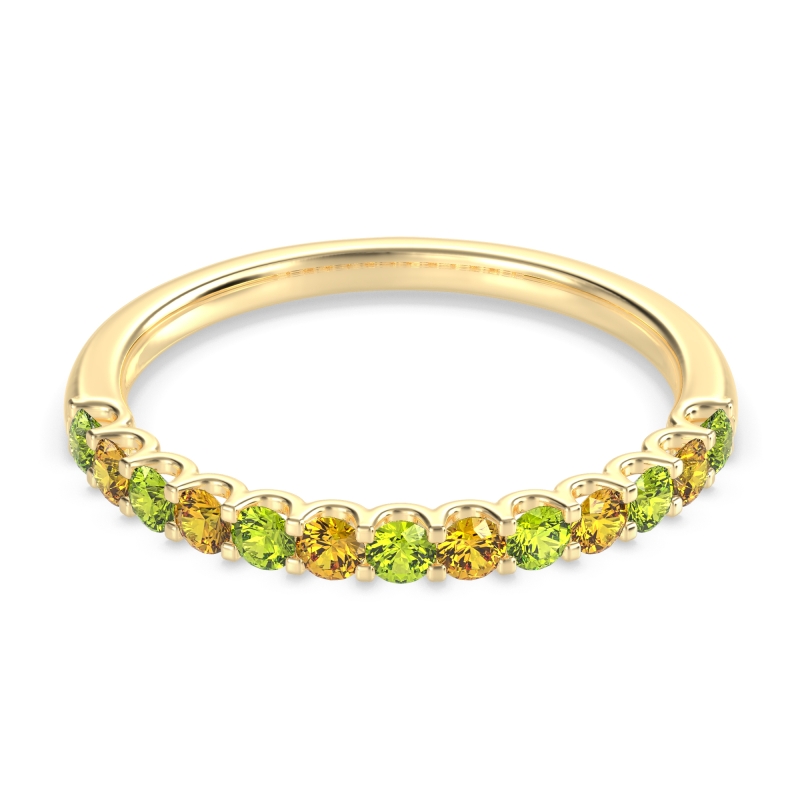 U Prong Half Eternity Shubra Band