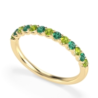 U Prong Half Eternity Shubra Band